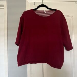 Pact Sweatshirt Boxy Crop